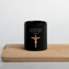 Tasse Mug brillant noir Jean 3:16