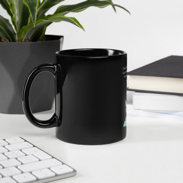 Tasse Mug Brillant Noir Mathieu 6:23