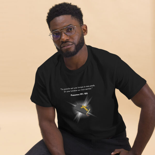 T-shirt classique unisexe Psaumes 119:105