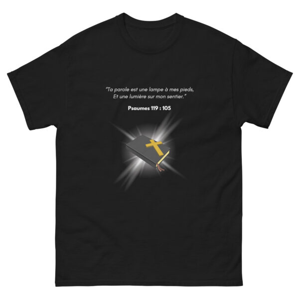 T-shirt classique unisexe Psaumes 119:105