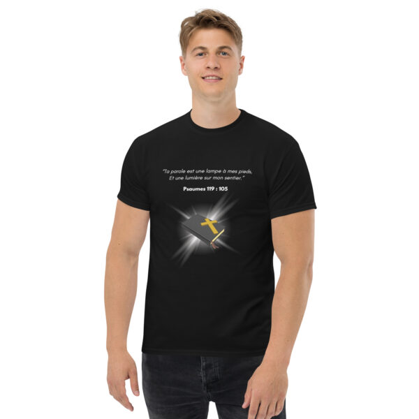 T-shirt classique unisexe Psaumes 119:105