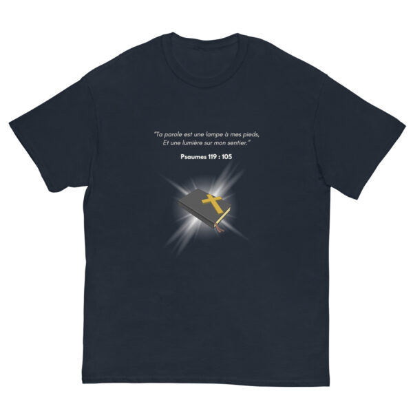 T-shirt classique unisexe Psaumes 119:105